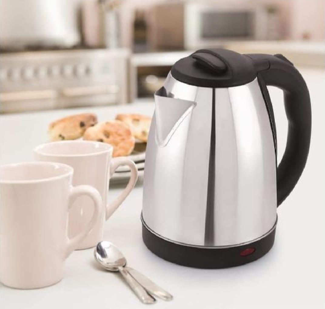 Fast Boil Electric Kettle - 1 Pc Stainless Steel with 2L Capacity