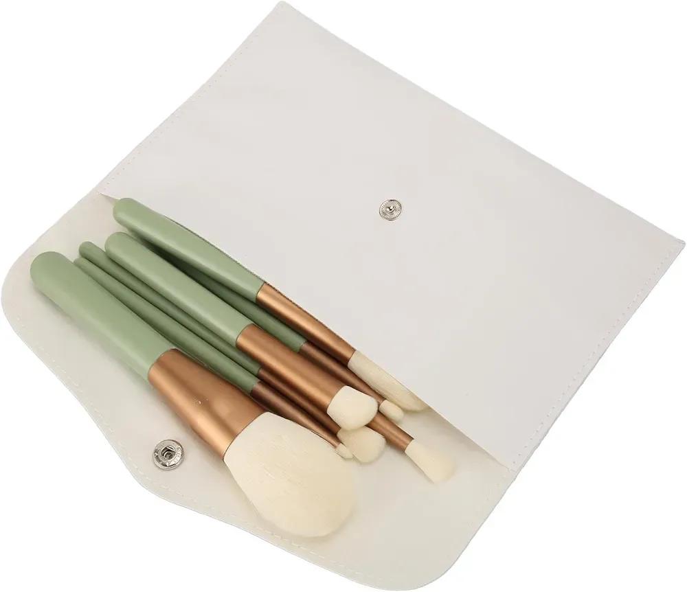 7 Pcs High Quality Makeup Brushes Set With Pouch