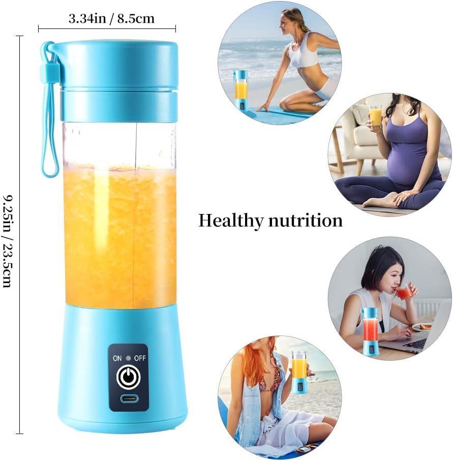 Portable & Rechargeable Electric Juicer Blender